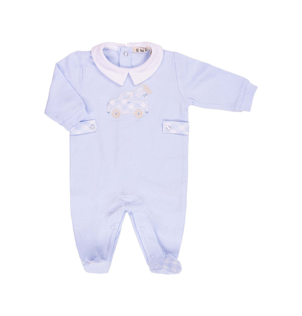 Babygrow Carrinho Azul