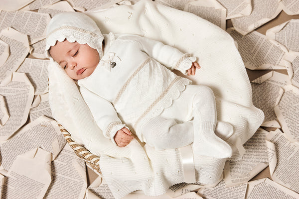 Conjunto 3P Calça + Camisola c/gola + Gorro